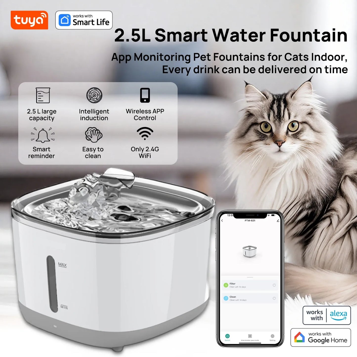 Cat Water Fountain