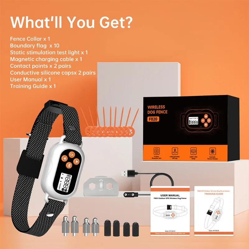 Smart GPS Pet Electronic Fence Accessories